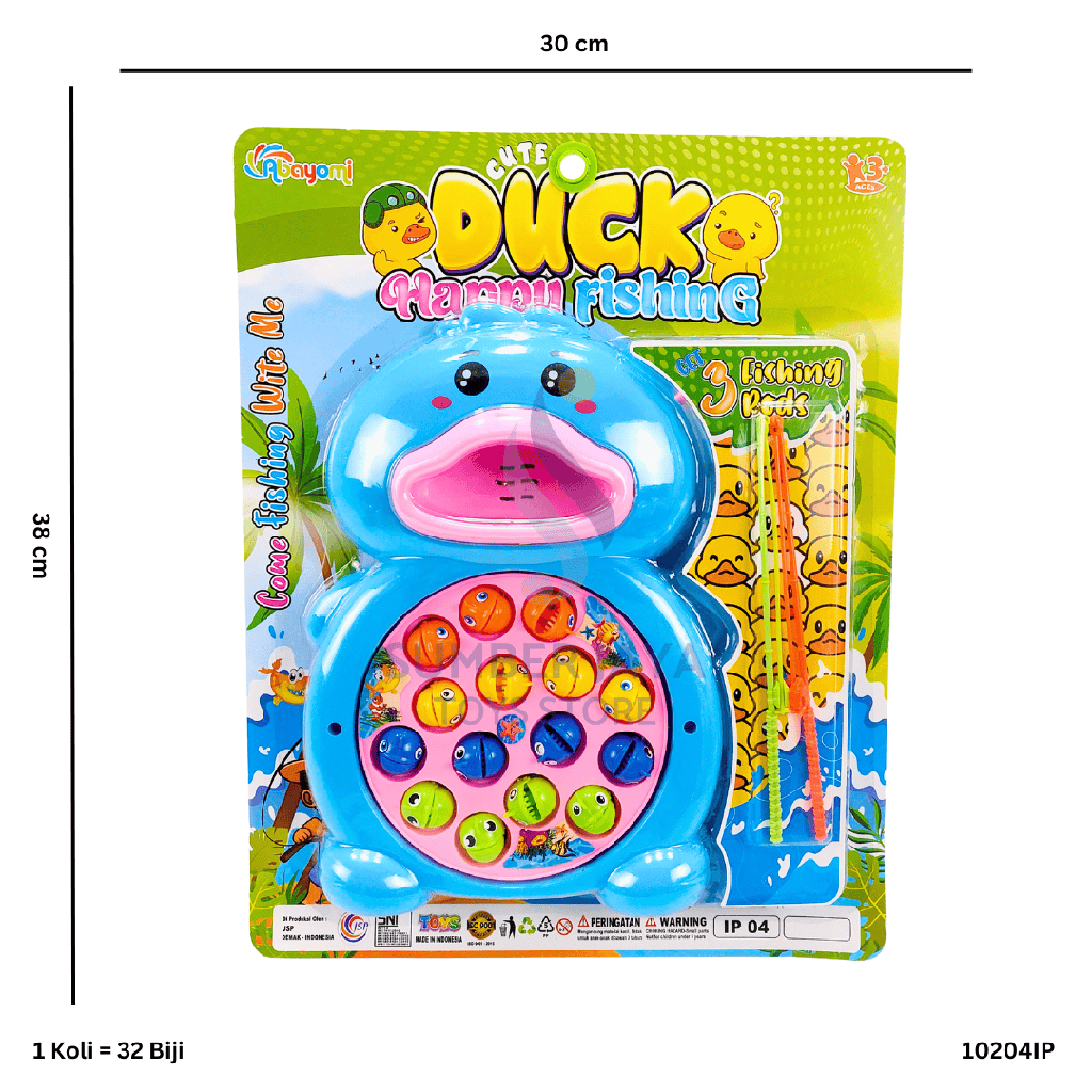 MUSICALLY DUCKSHAPED FISHING GAME IP 04
