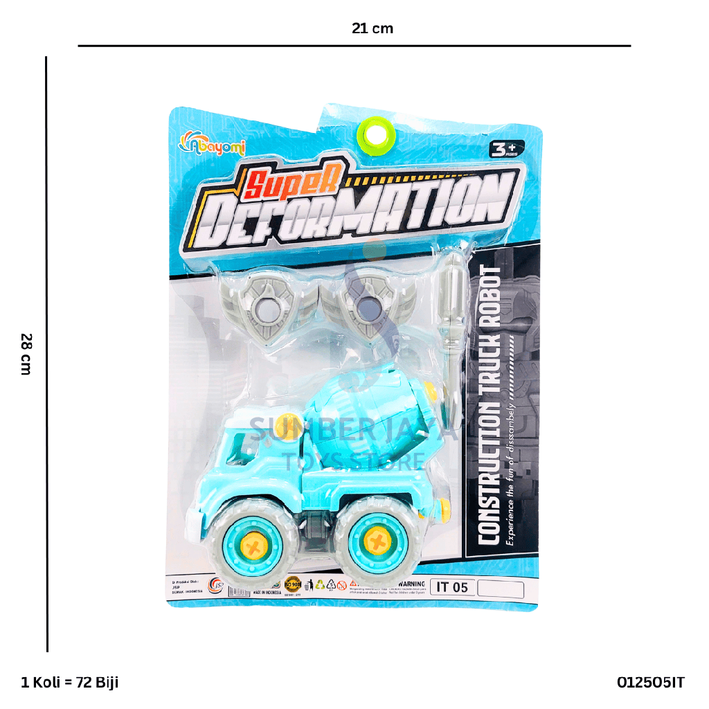 BUILDING TRUCK DEFORMATION SET IT 05