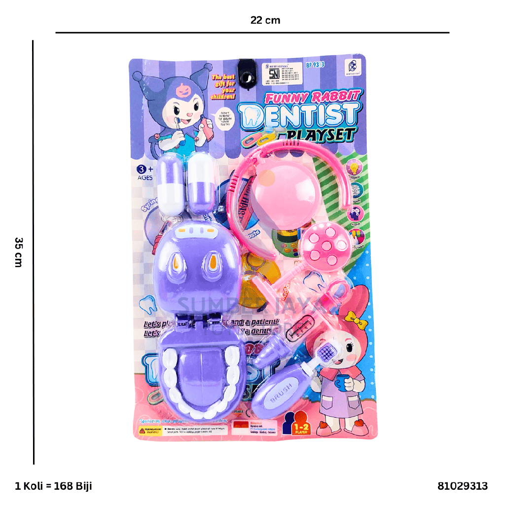 FUNNY RABBIT DENTIST 9313