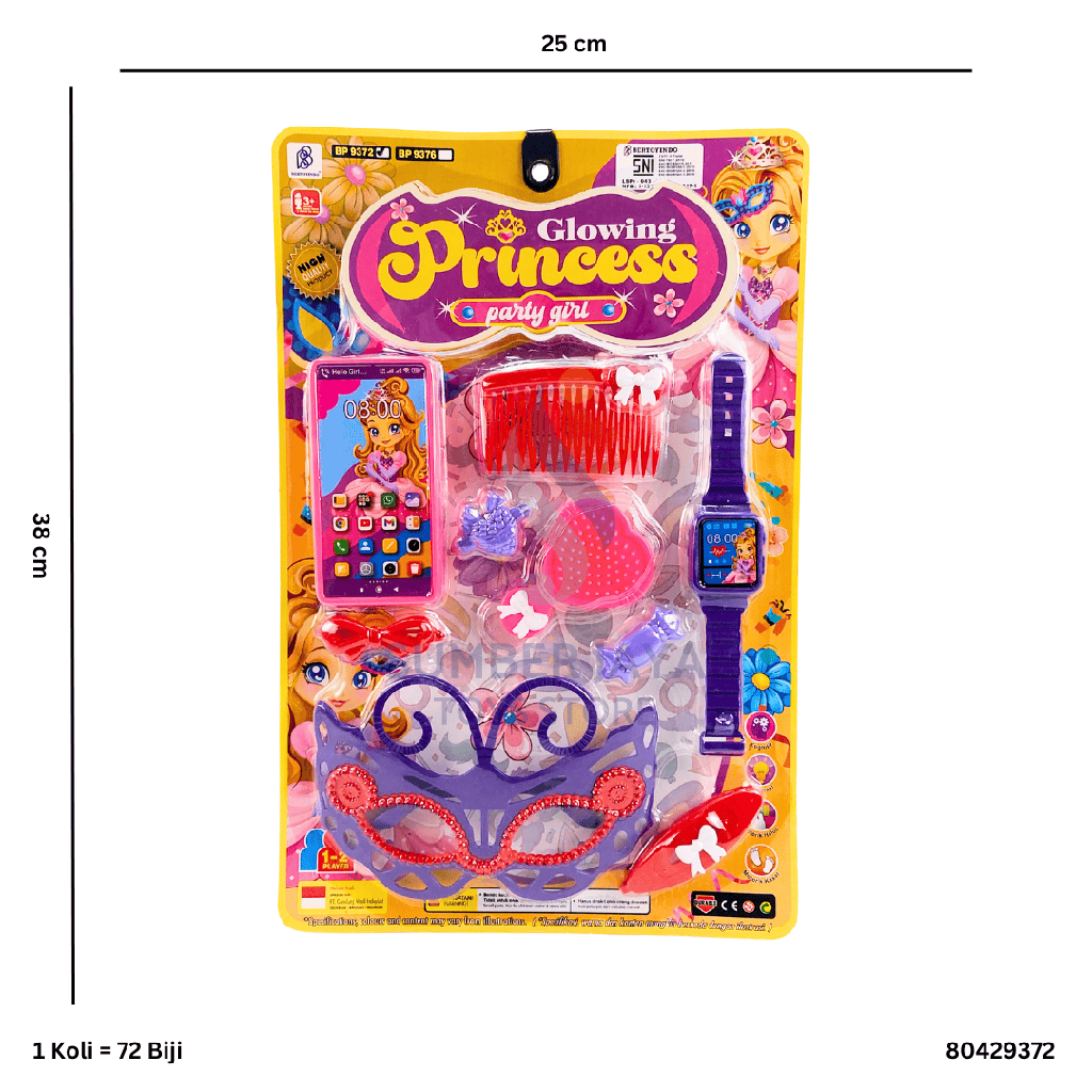 PARTY GIRL GLOWING PRINCESS 9372