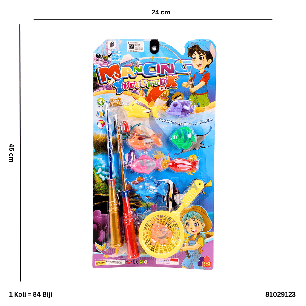 FISHING GAME DOUBLE SMALL 8FISH 9123