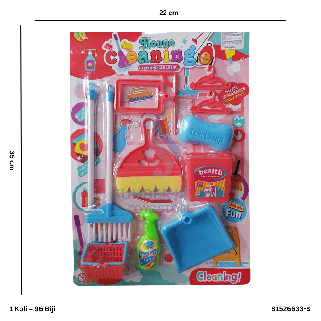 CLEANING PLAYSET 6633-8
