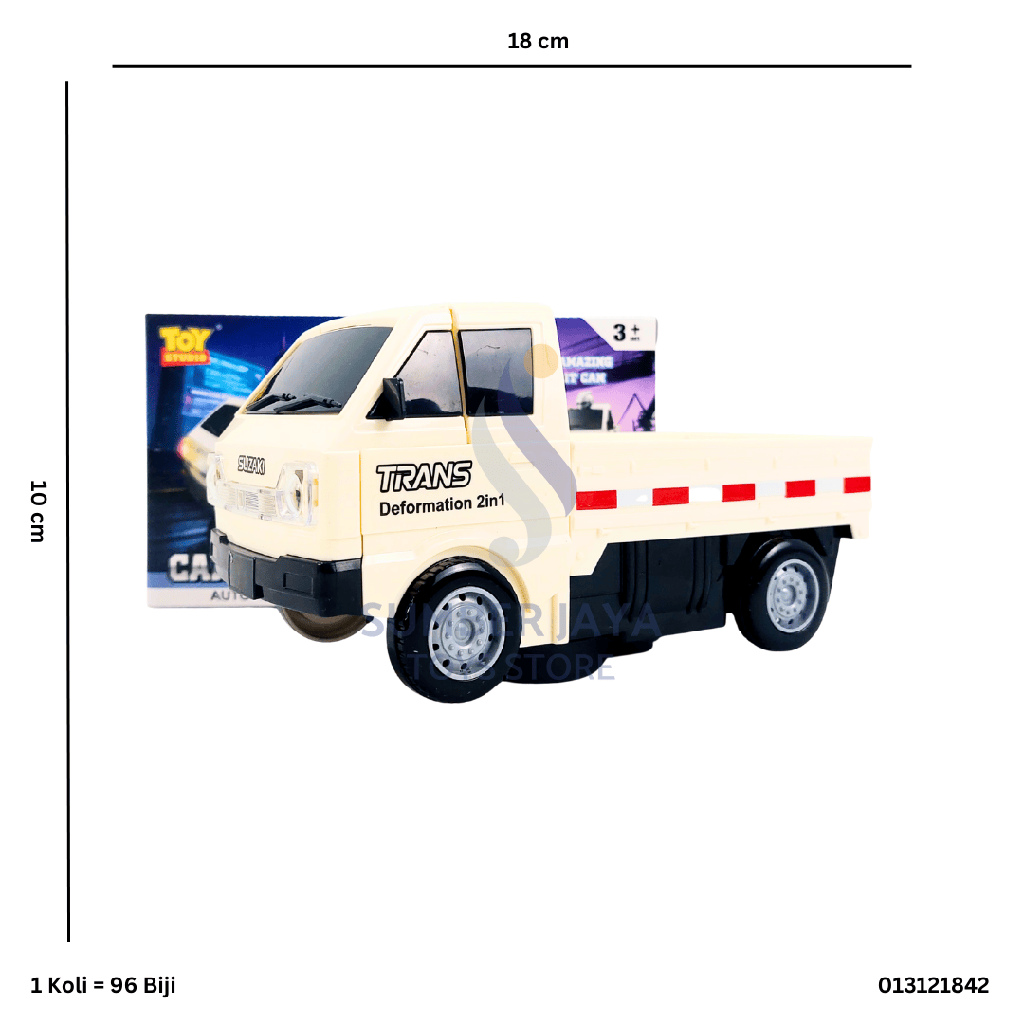 B/O TRANSFORM PICK UP W/ MUSIC 21842