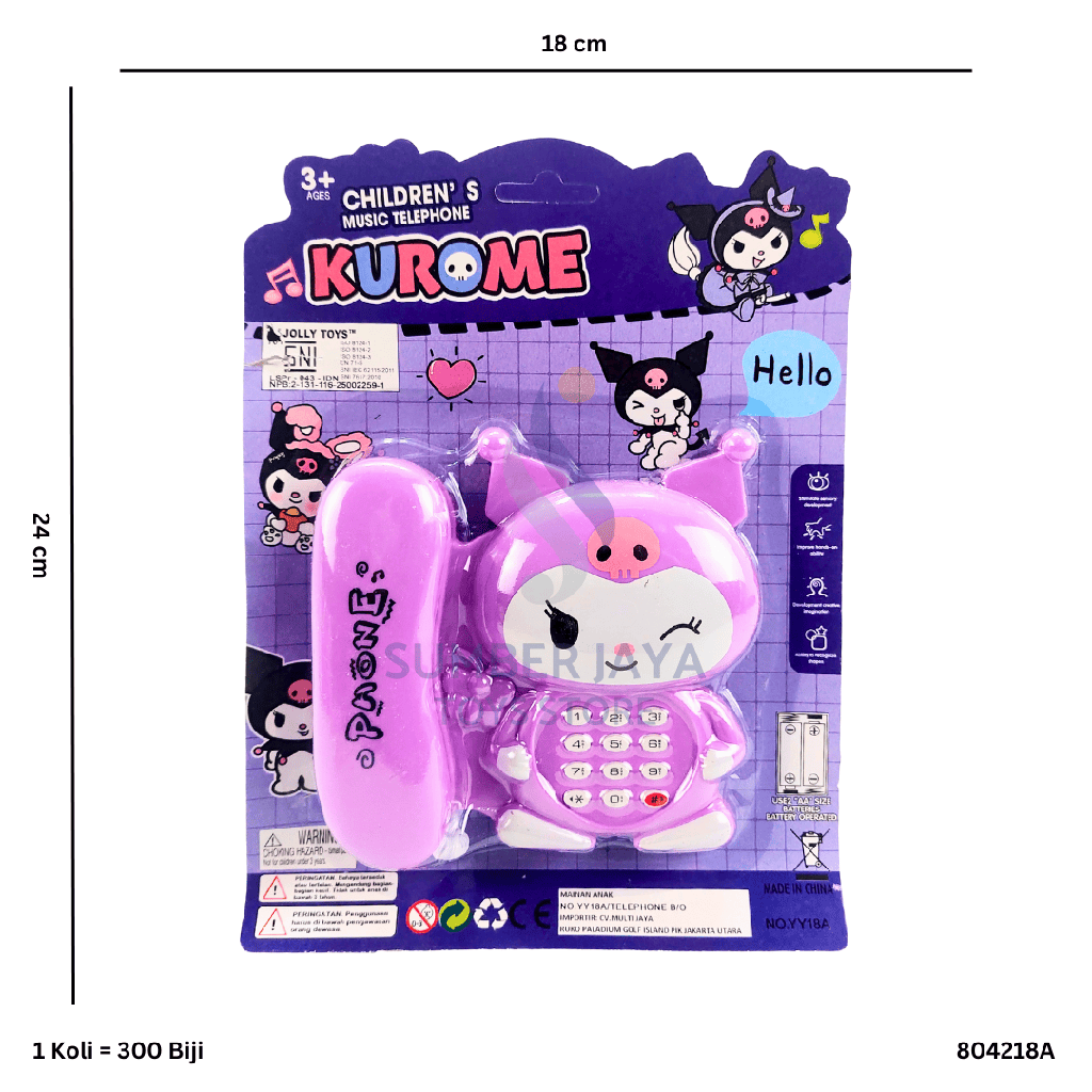 TELEPHONE KUROMI YY18A