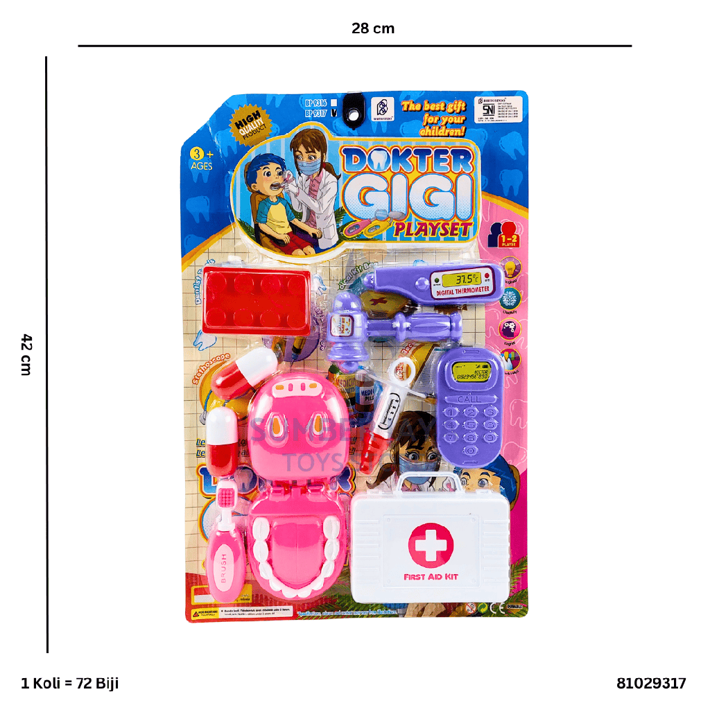 DOKTER GIGI PLAYSET 9317