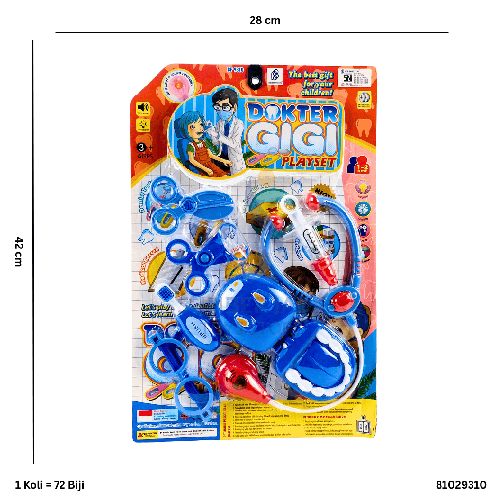 DOKTER GIGI PLAYSET 9310