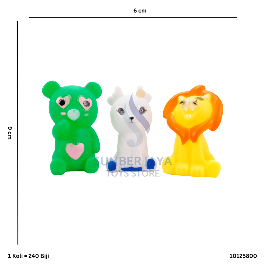 VINYL 3PC ANIMAL 25800