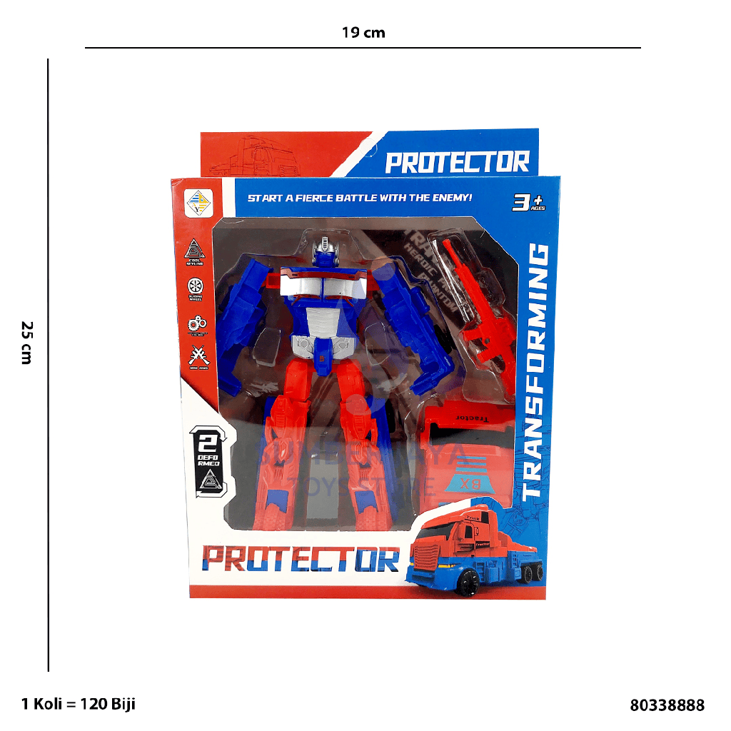 ROBOT TRANSFORM 8888