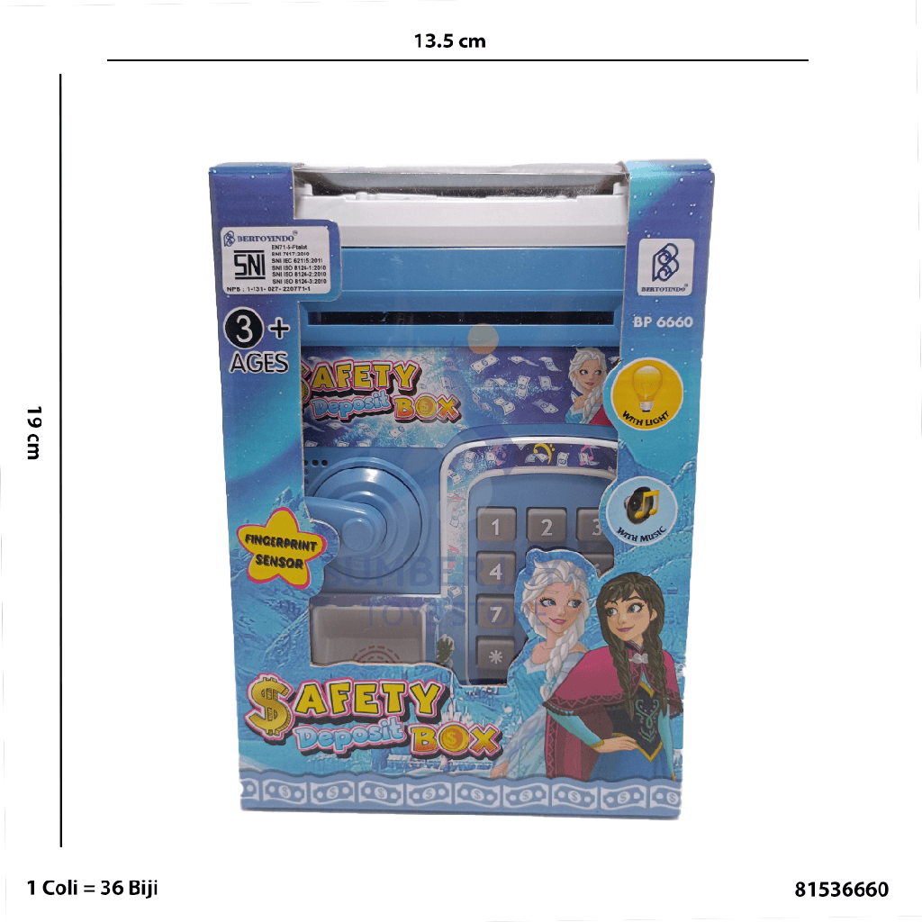 SAFETY DEPOSIT FROZEN 6660