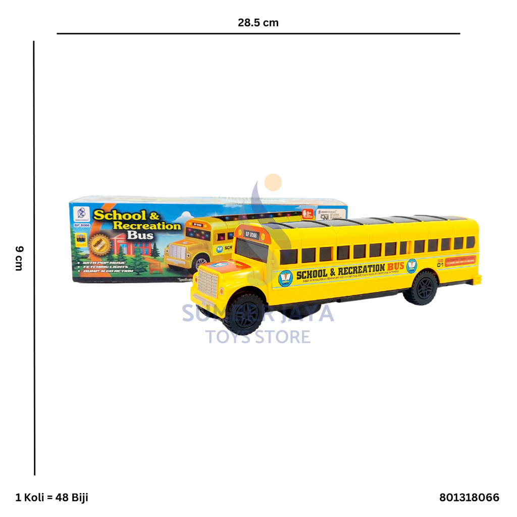 SCHOOL RECREATION BUS 8066
