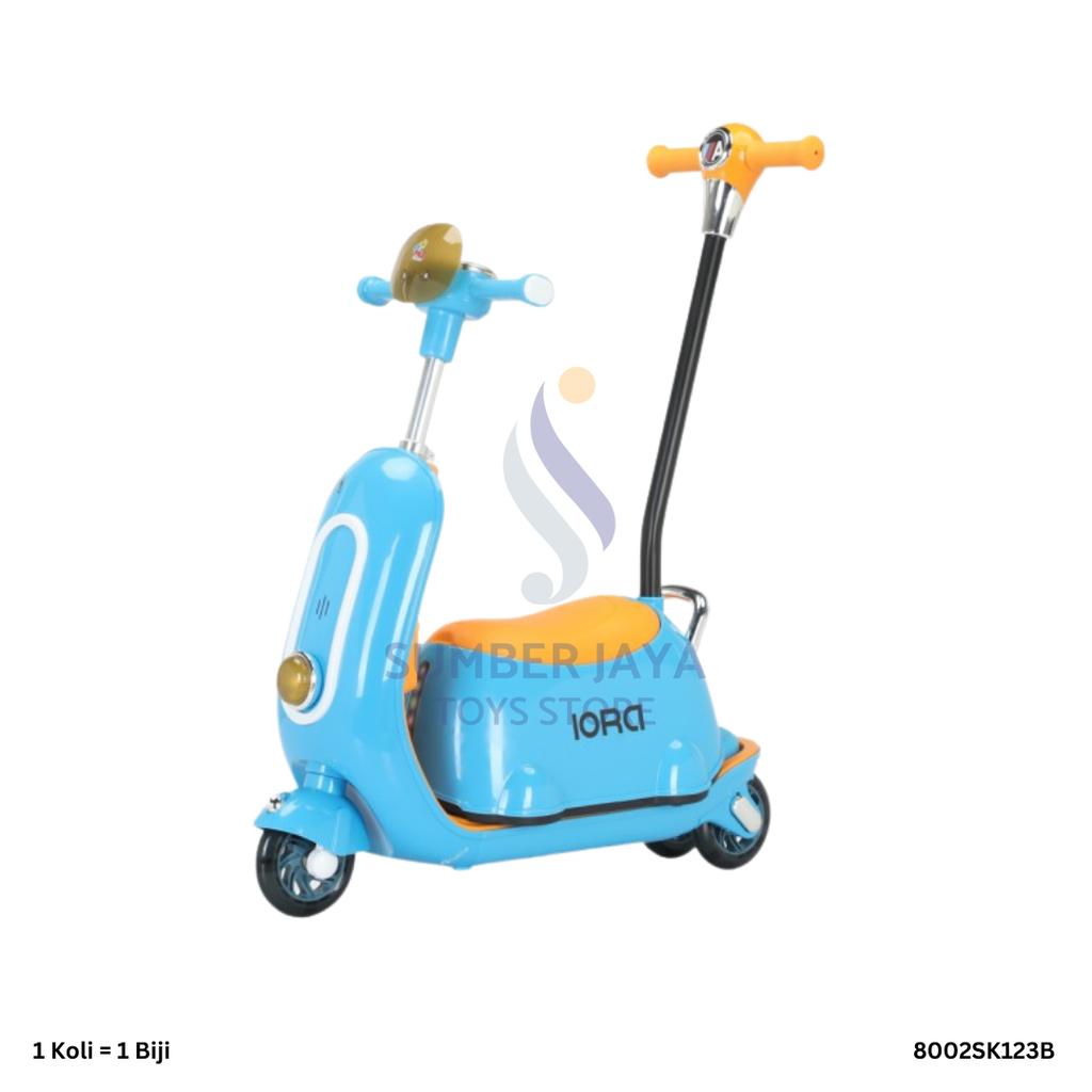 SCOOTER IORA SK-123 BIRU