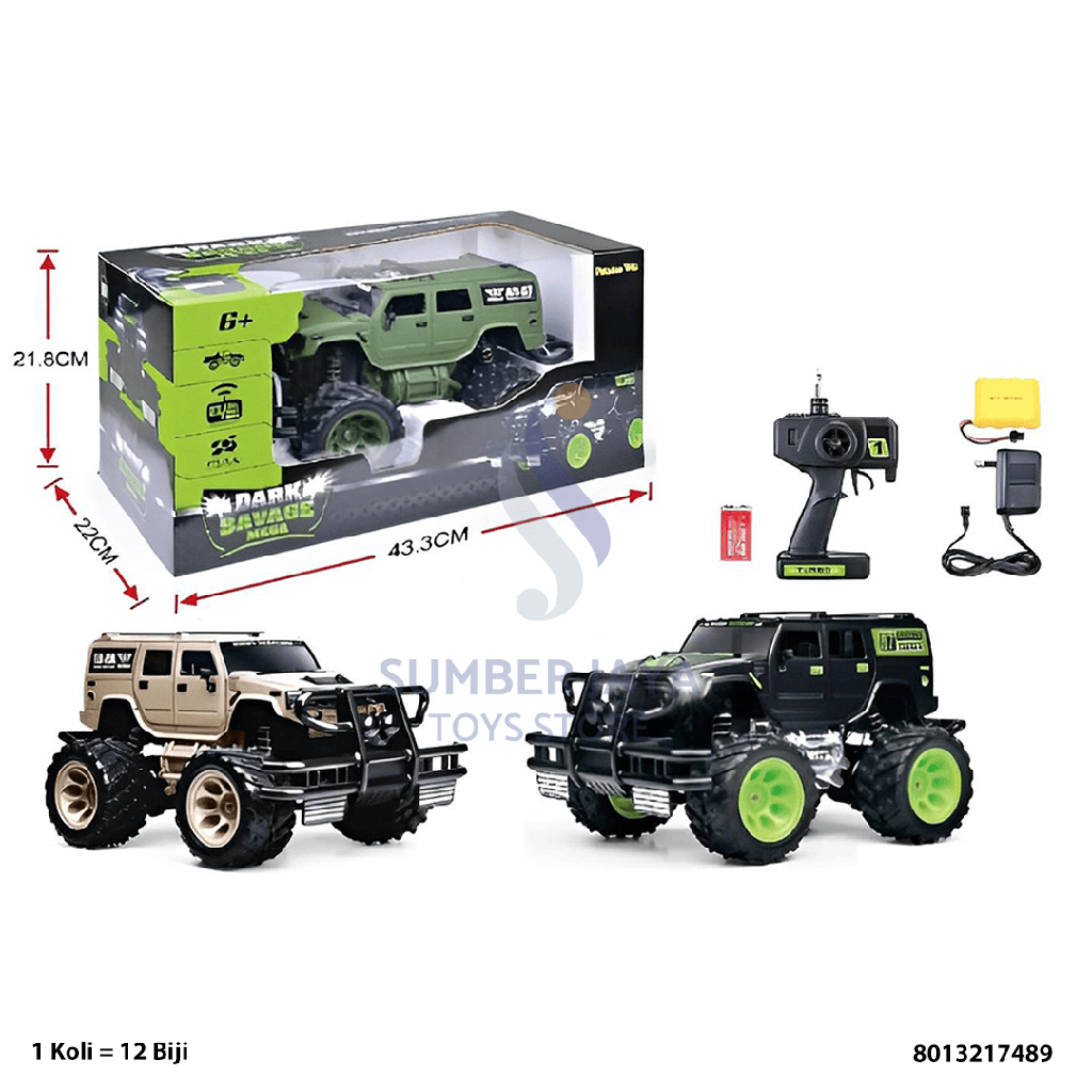 R/C DARK SAVAGE MEGA 17489