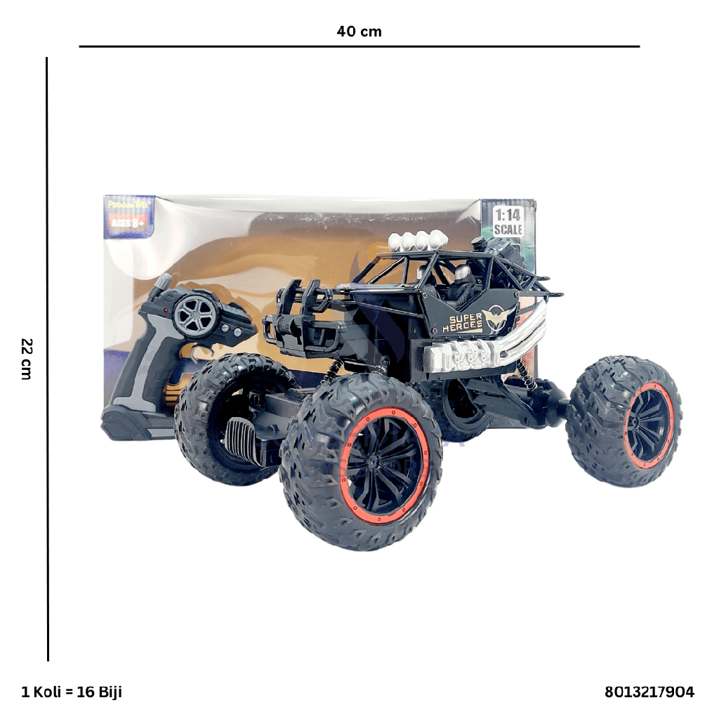 R/C SUPER HEROES CAR 17904