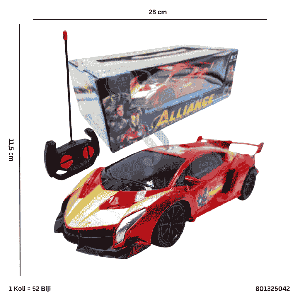 R/C SUPER HEROES RACING CAR 5042