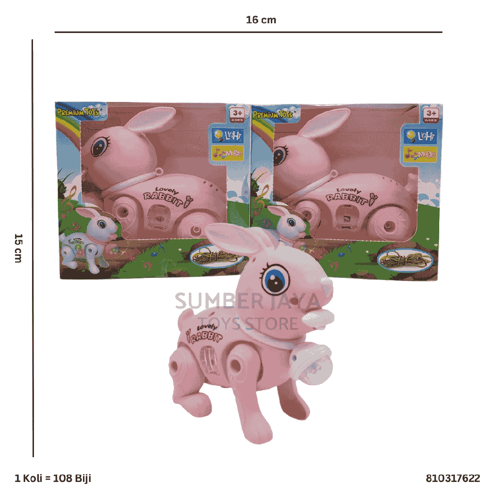 RABBIT B/O 17622