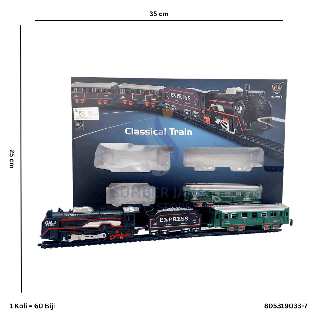 RAIL KING TRAIN 19033-7