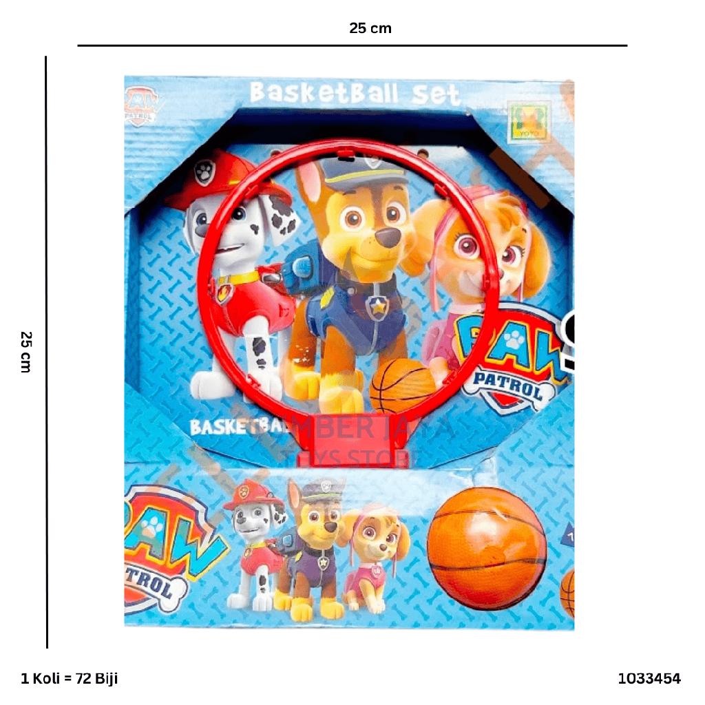 BASKETBALL PAW PATROL 3454