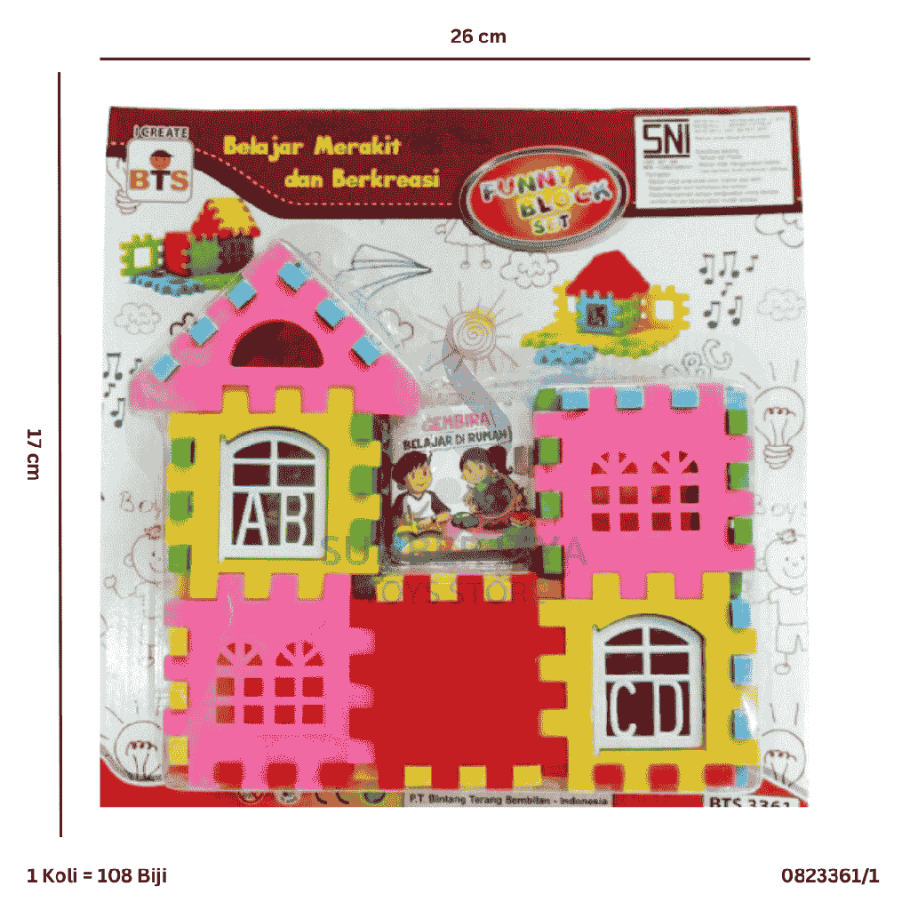 FUNNY BLOCK SET 3361/1
