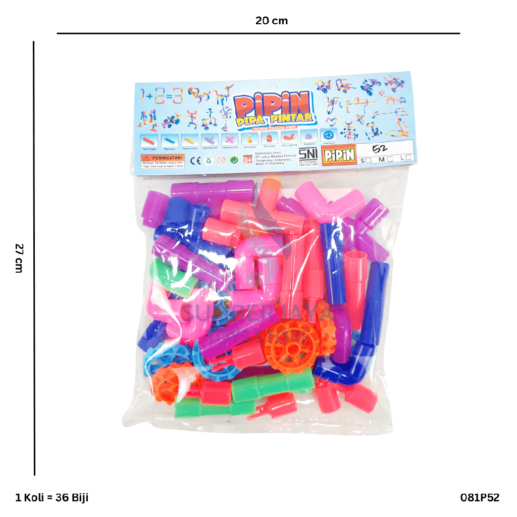 PIPIN PIPA PINTAR 52PC P52