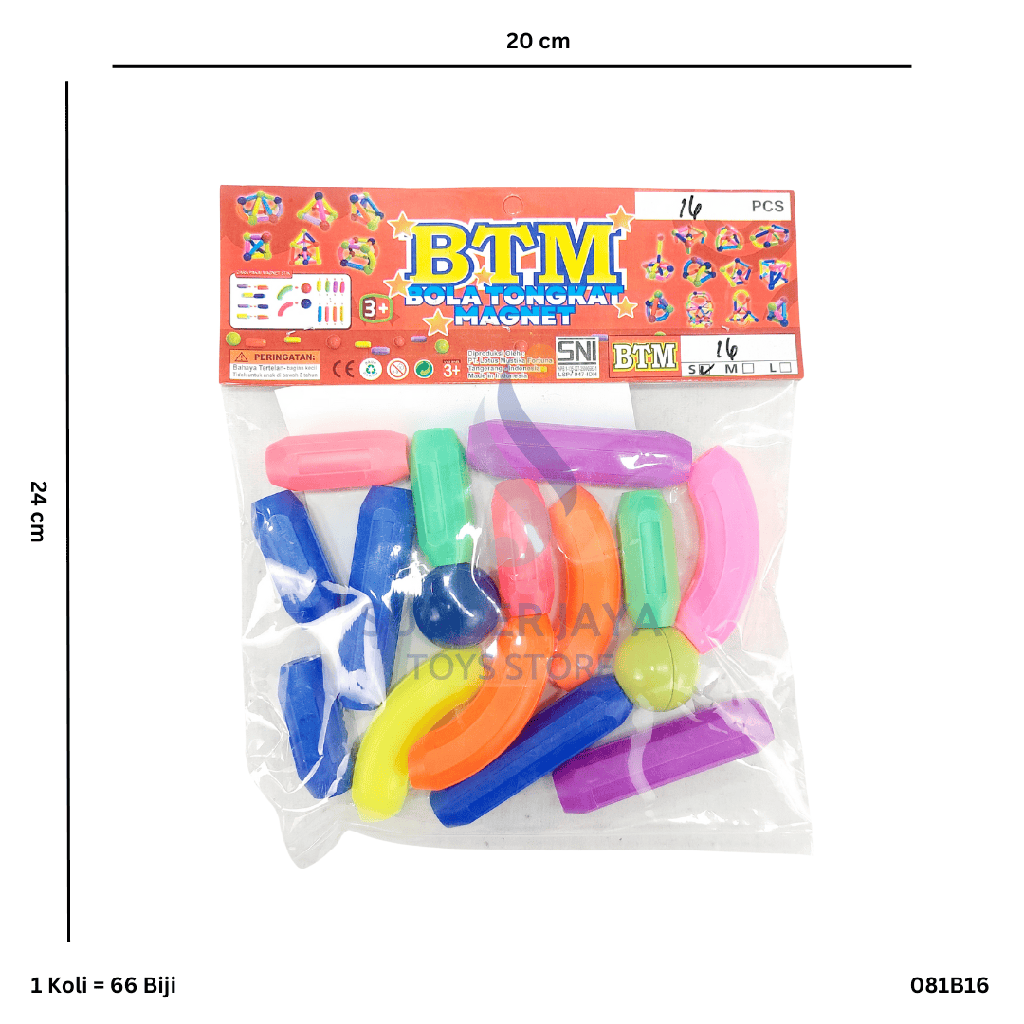BOLA TONGKAT MAGNET BTM 16