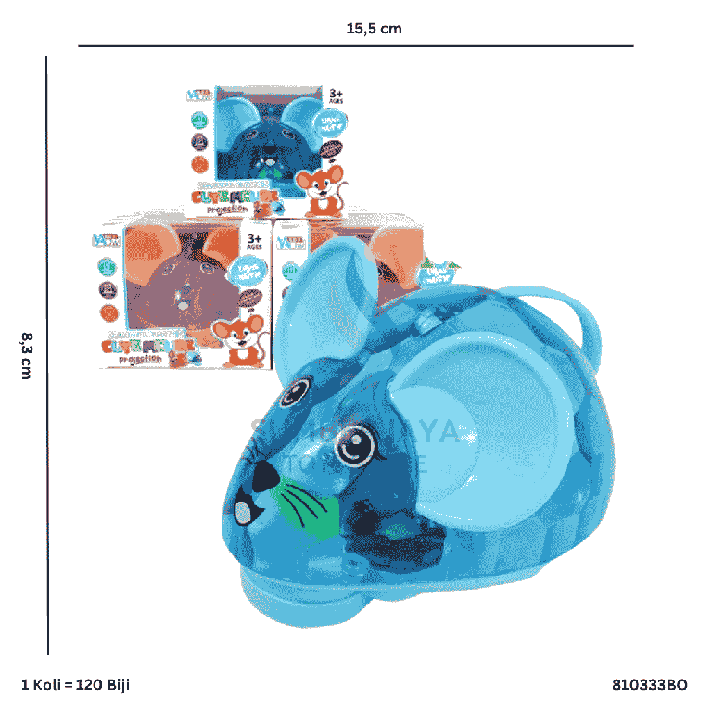 MOUSE LIGHT & MUSIC DUS BO 33