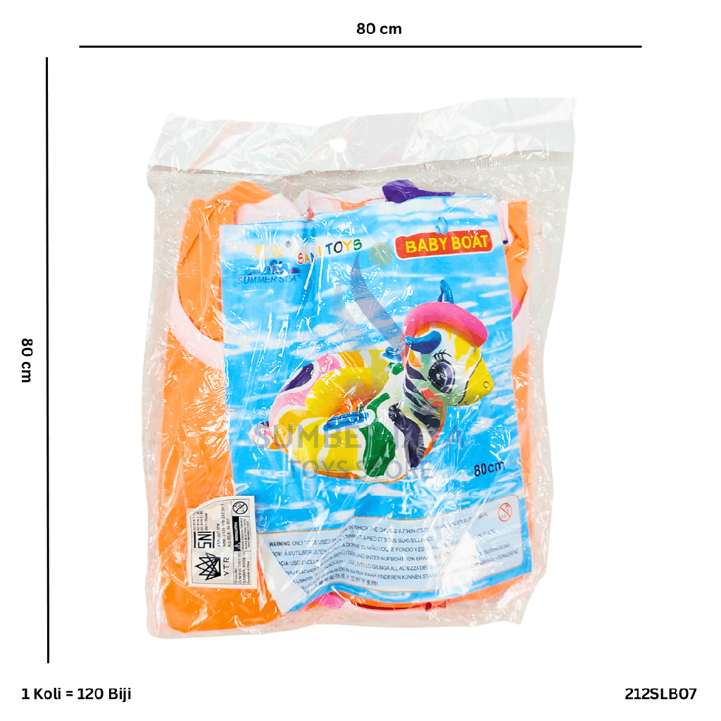 SWIM BOAT ZEBRA SLB07