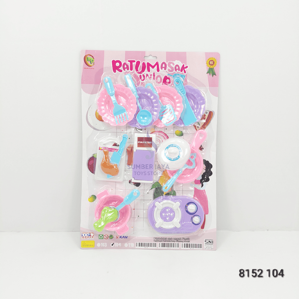 RATU MASAK DAPUR JUNIOR SET 104