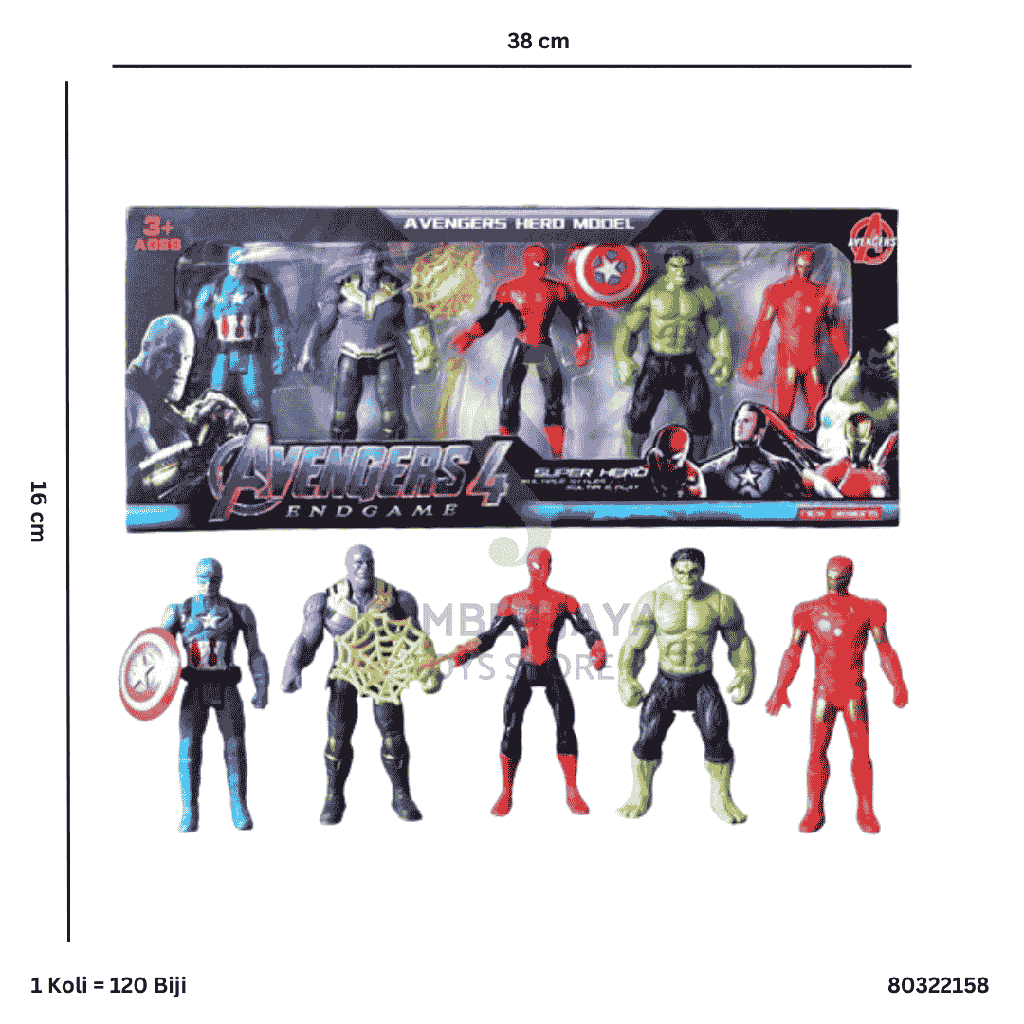 RBT AVENGERS 5P 2158