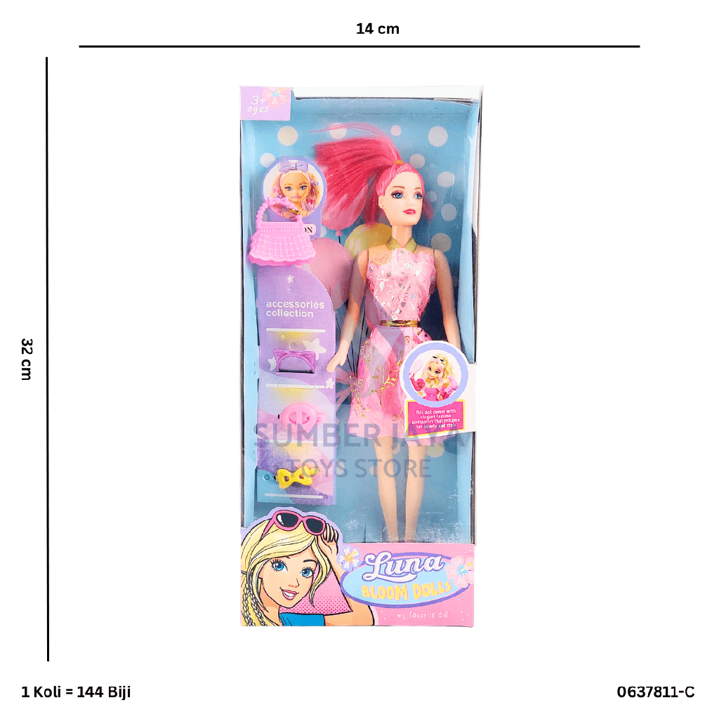 BNK SET LUNA IBU & ANAK 7811-C