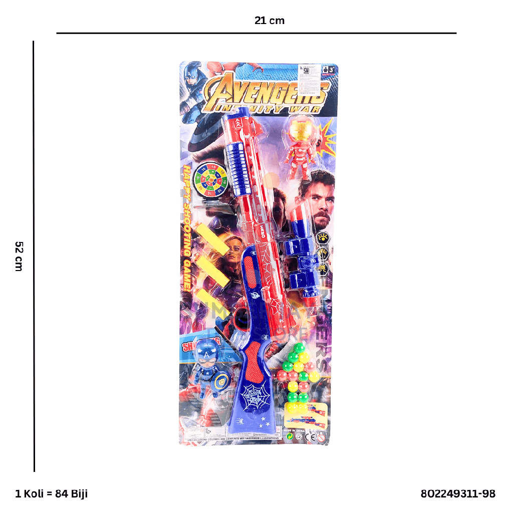 NERF PINGPONG GUN 9311-98A