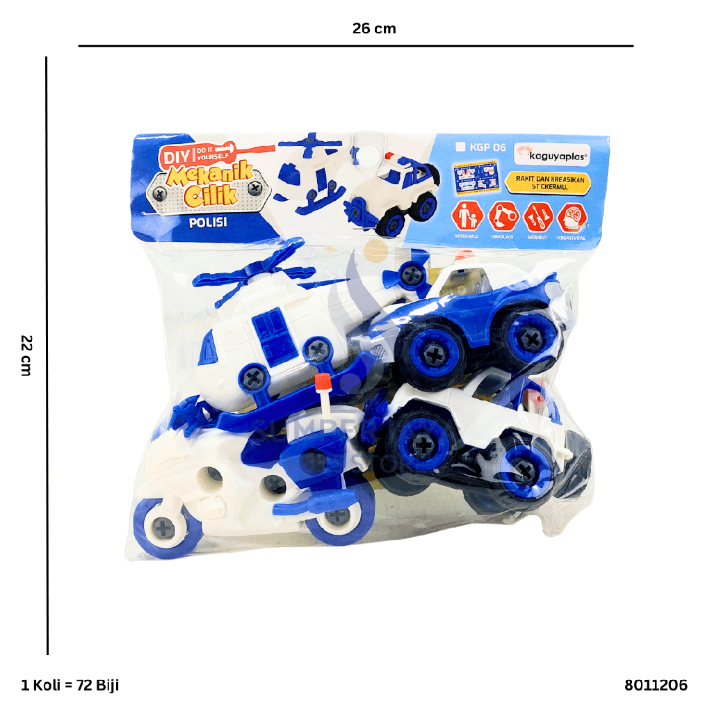 DIY MEKANIK CILIK POLICE KGP 06