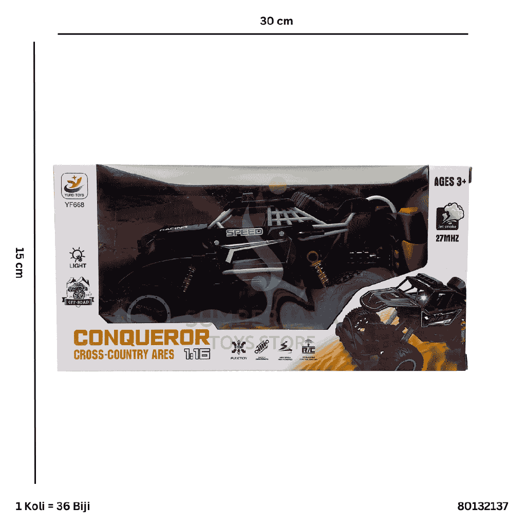 R/C 5FC OFF ROAD+SMOKE HH137