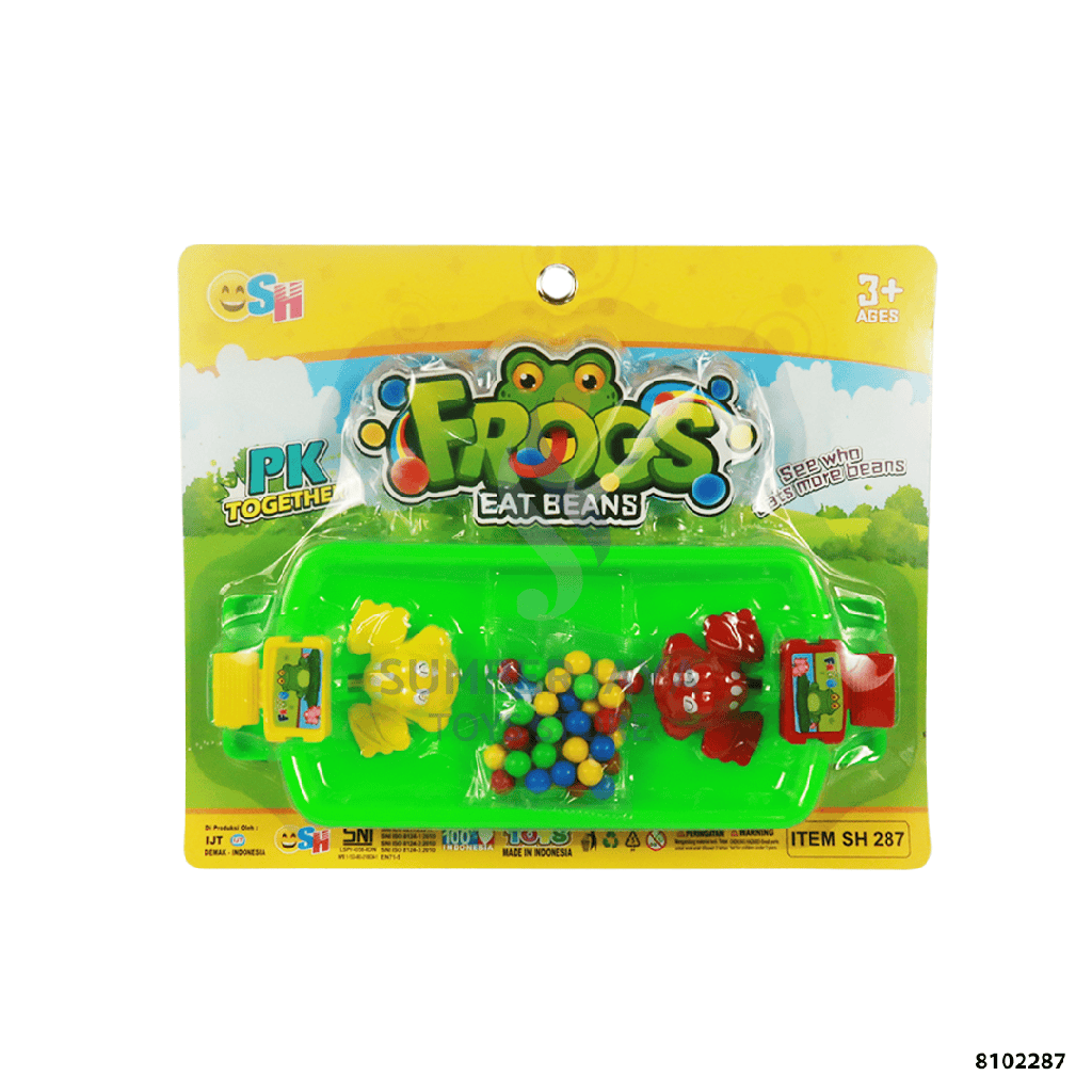 SMALL HUNGRY FROG SET 287