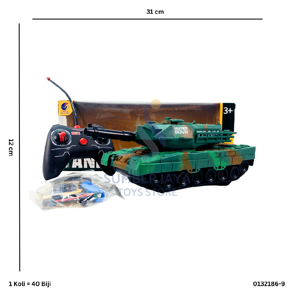 R/C 5FC TANK 2ASST 186-9A