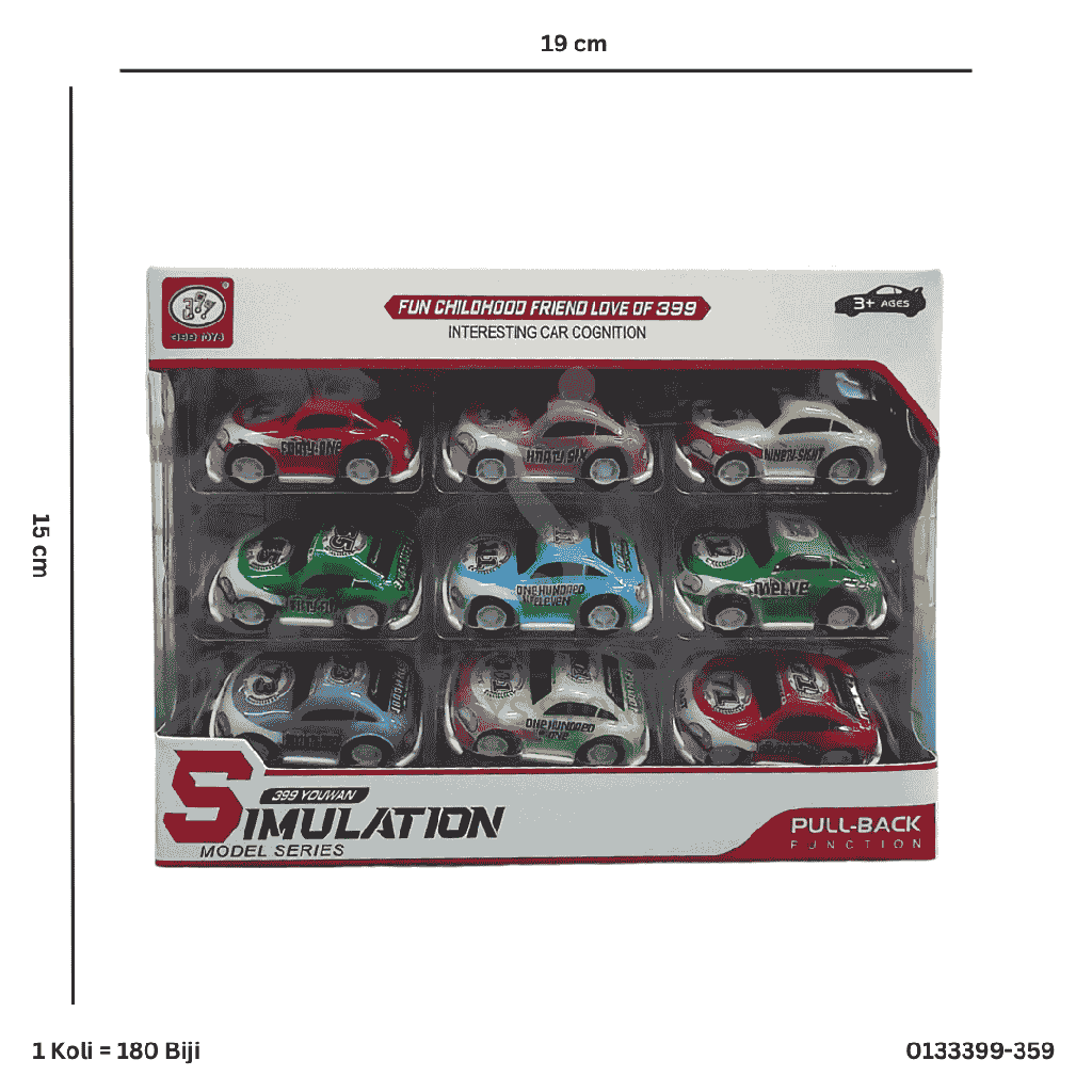 CAR SIMULATION 9PC 399-359