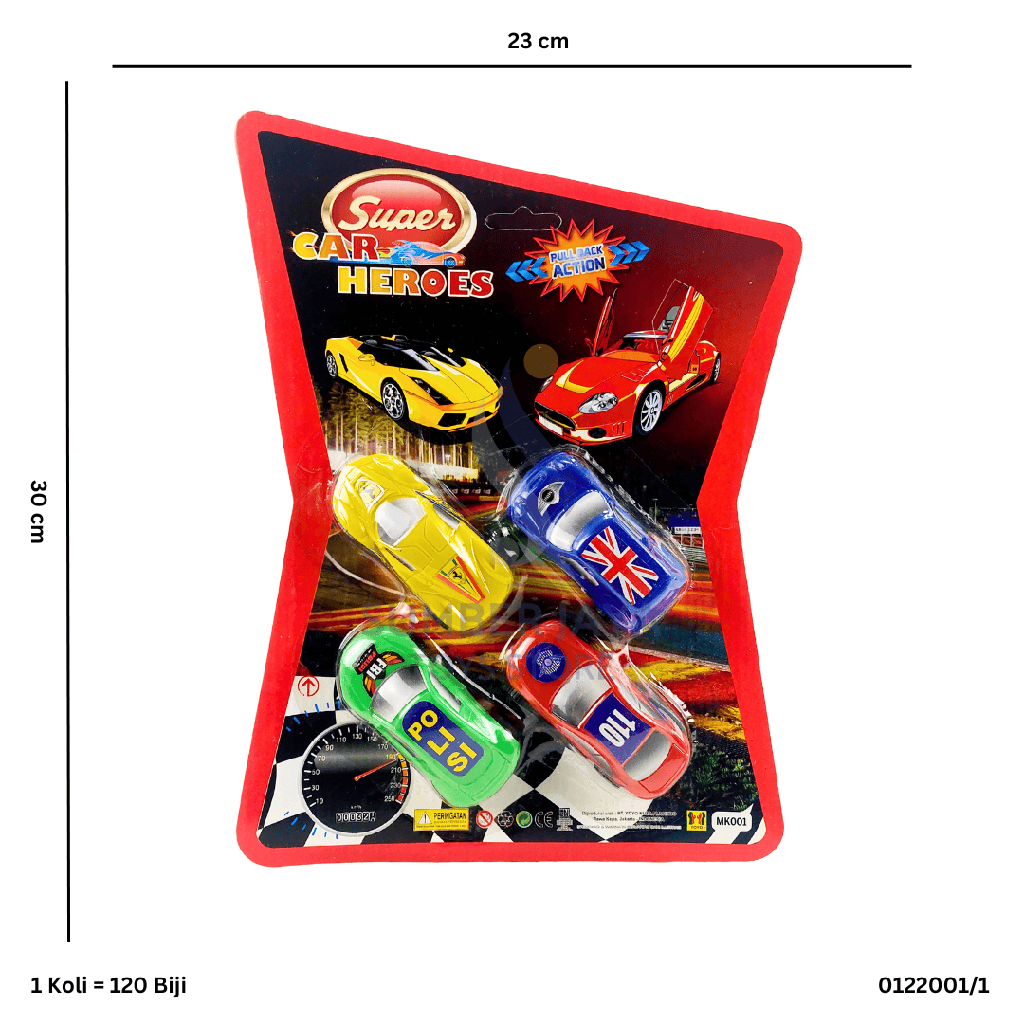 SUPER CAR SET 4PC MK001