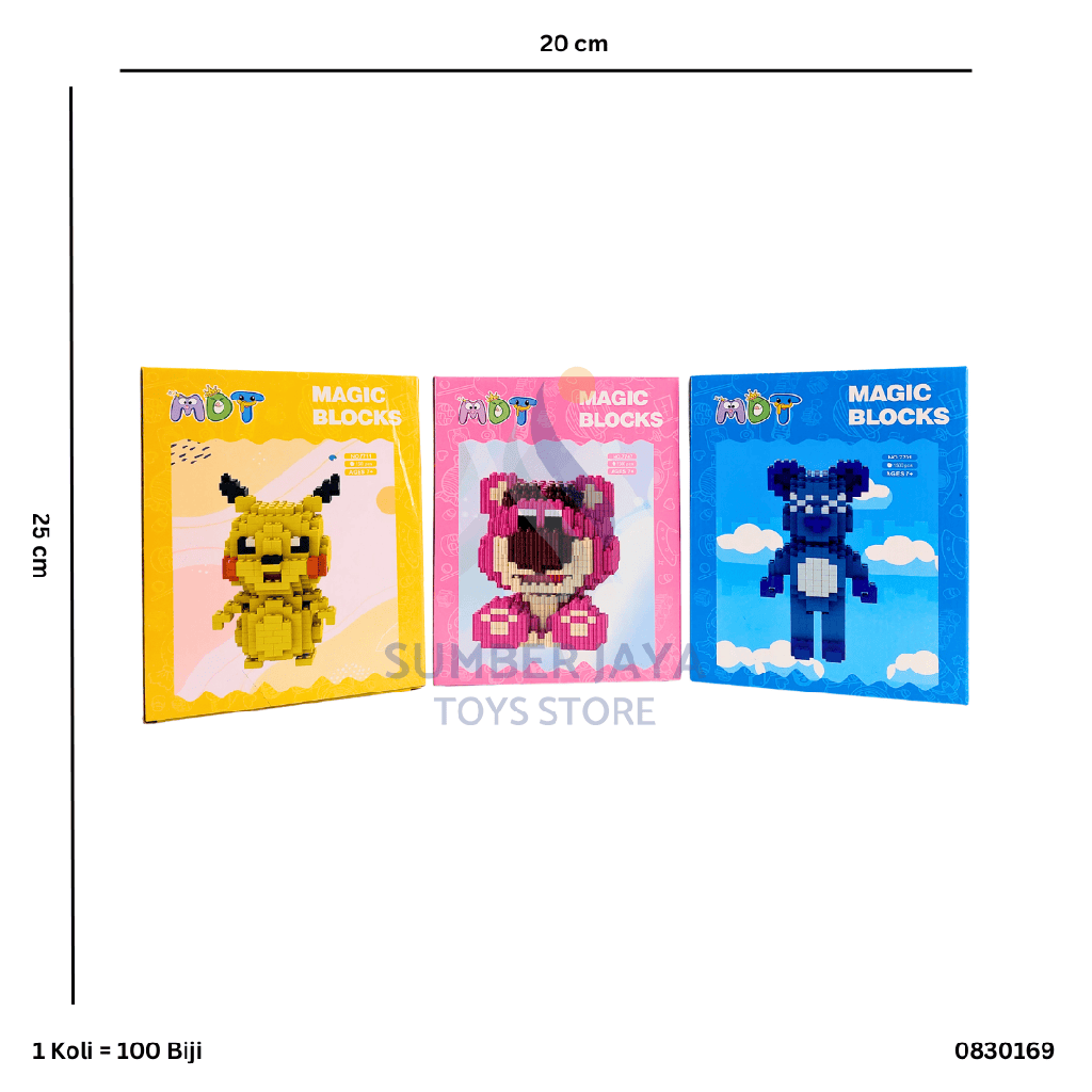 RPK MINI BLOCKS MIXED 0169