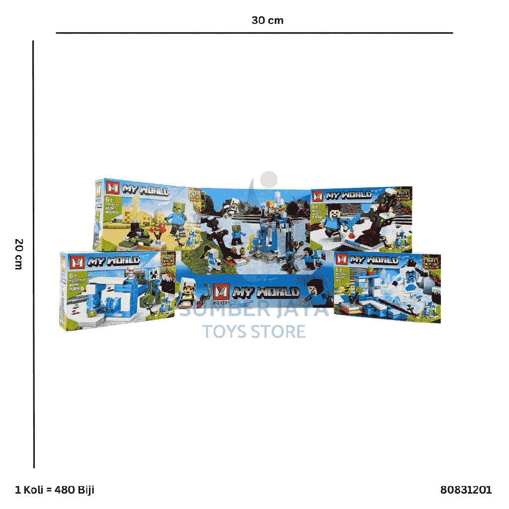 RPK MINECRAFT FGR W/ SNOW HOUSE 1201