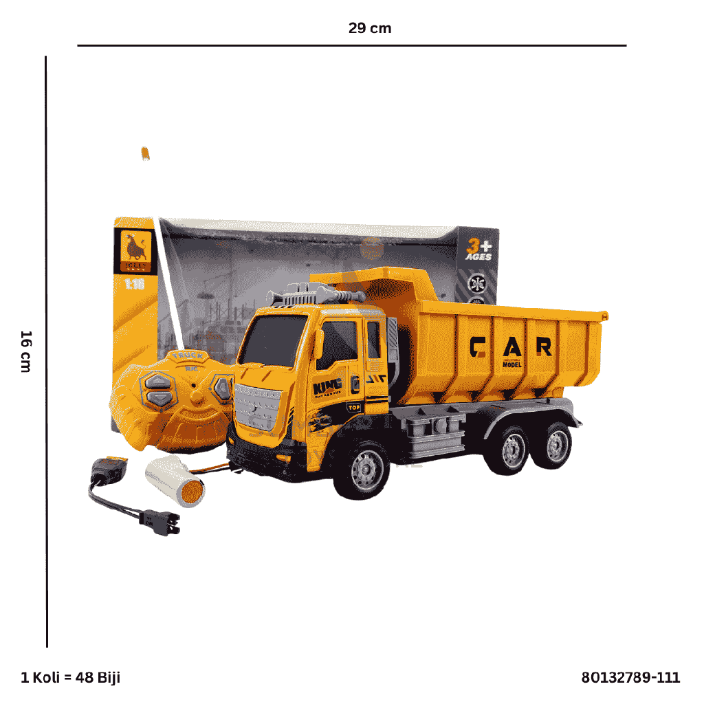 R/C DUMP TRUCK XF MODEL 789-111