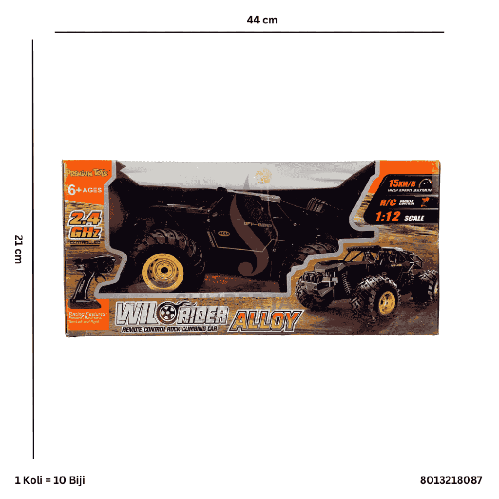 R/C WILD RIDER ALLOY 18087