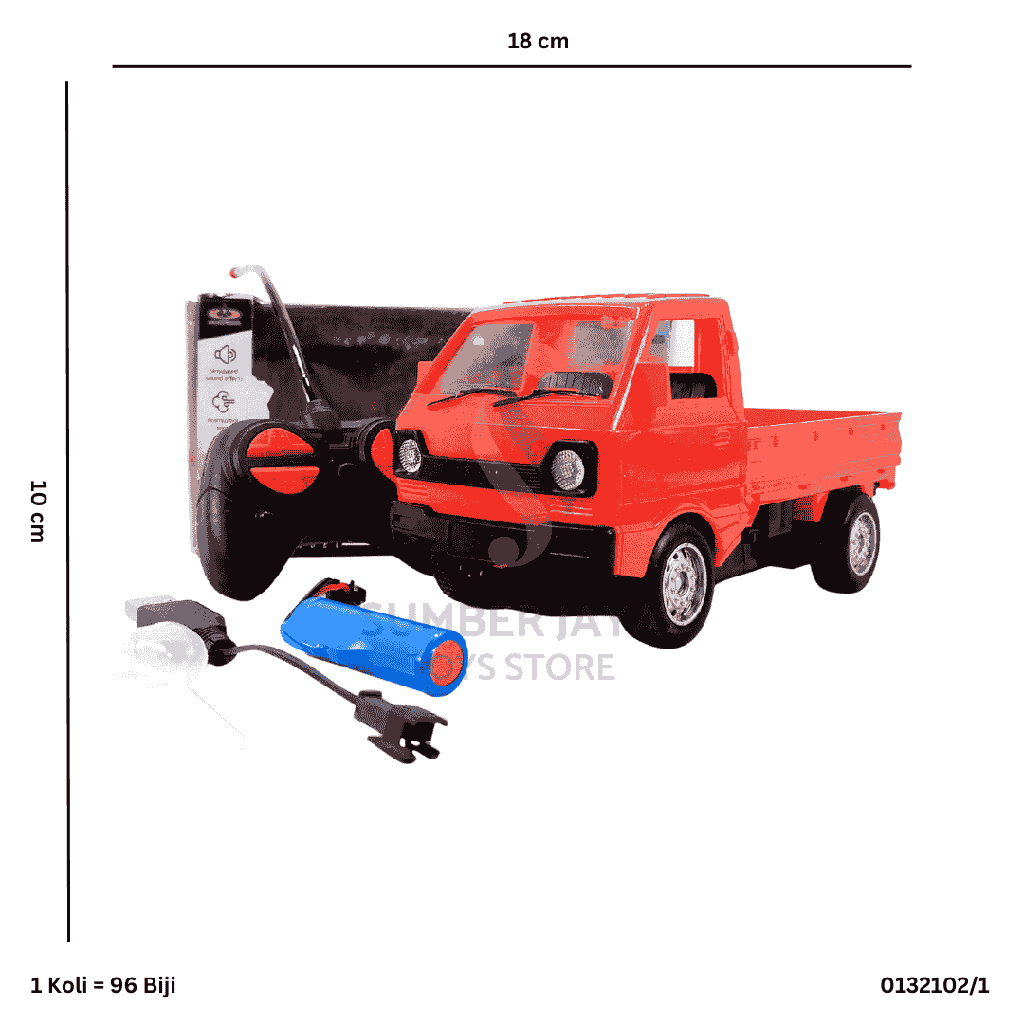 R/C CAR W/LIGHT & SPRAY 102/1