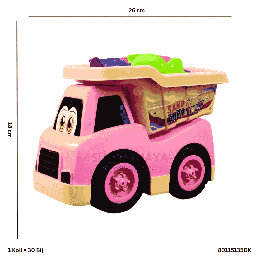 TRUCK DUMP + MAINAN PASIR DK 135