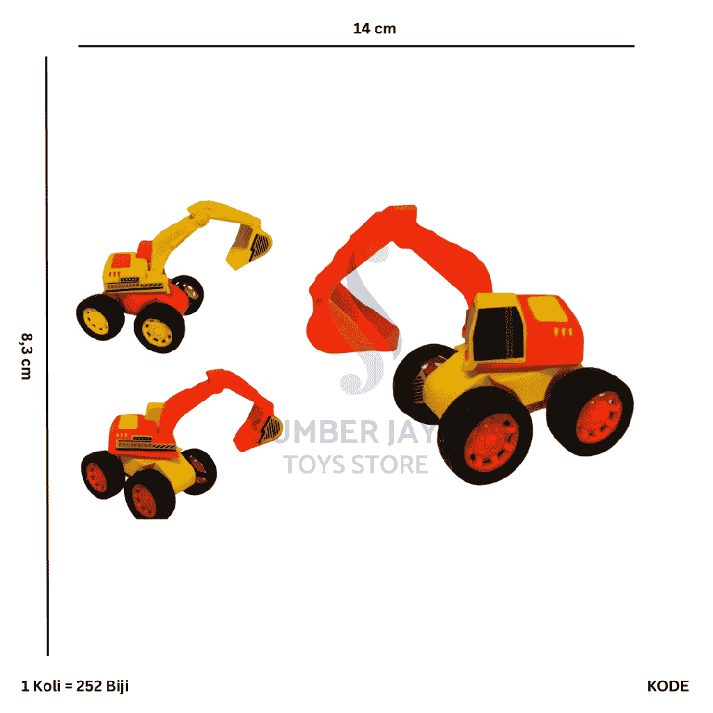 MINI CONTRUCTION EXCAVATOR VK 03
