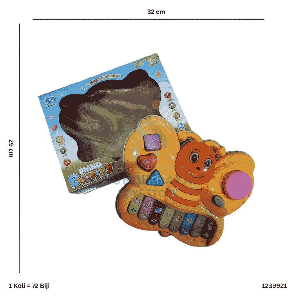 LEARNING PIANO BUTTERFLY 9921