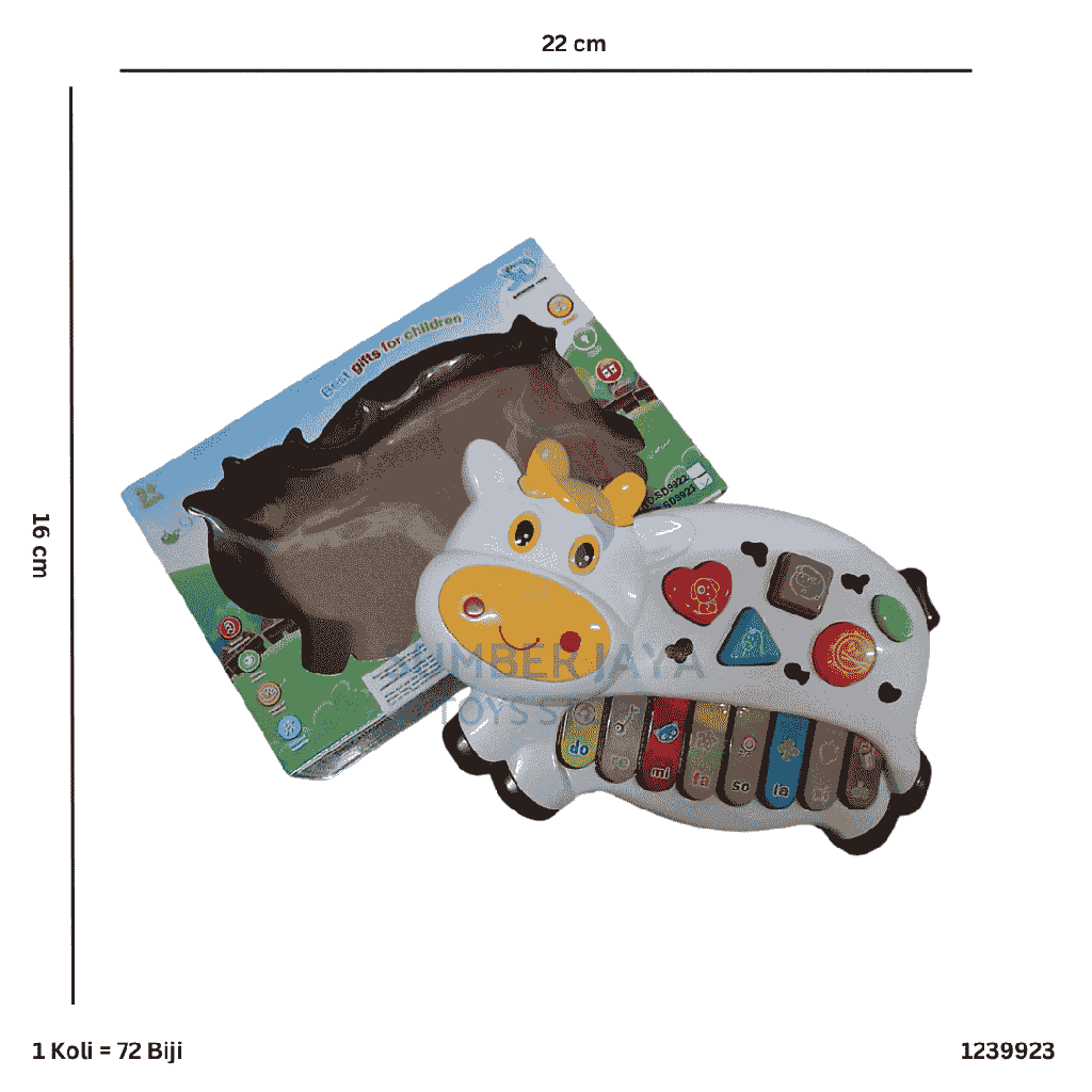 LEARNING PIANO COW 9923