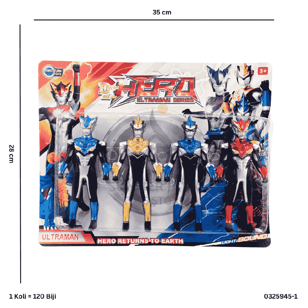 RBT HERO ULTRAMAN 4PC 5945-1