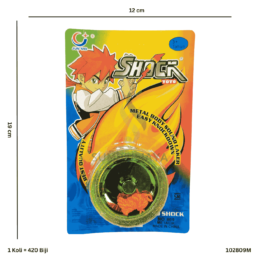 YOYO SHOCK METALIC 809M