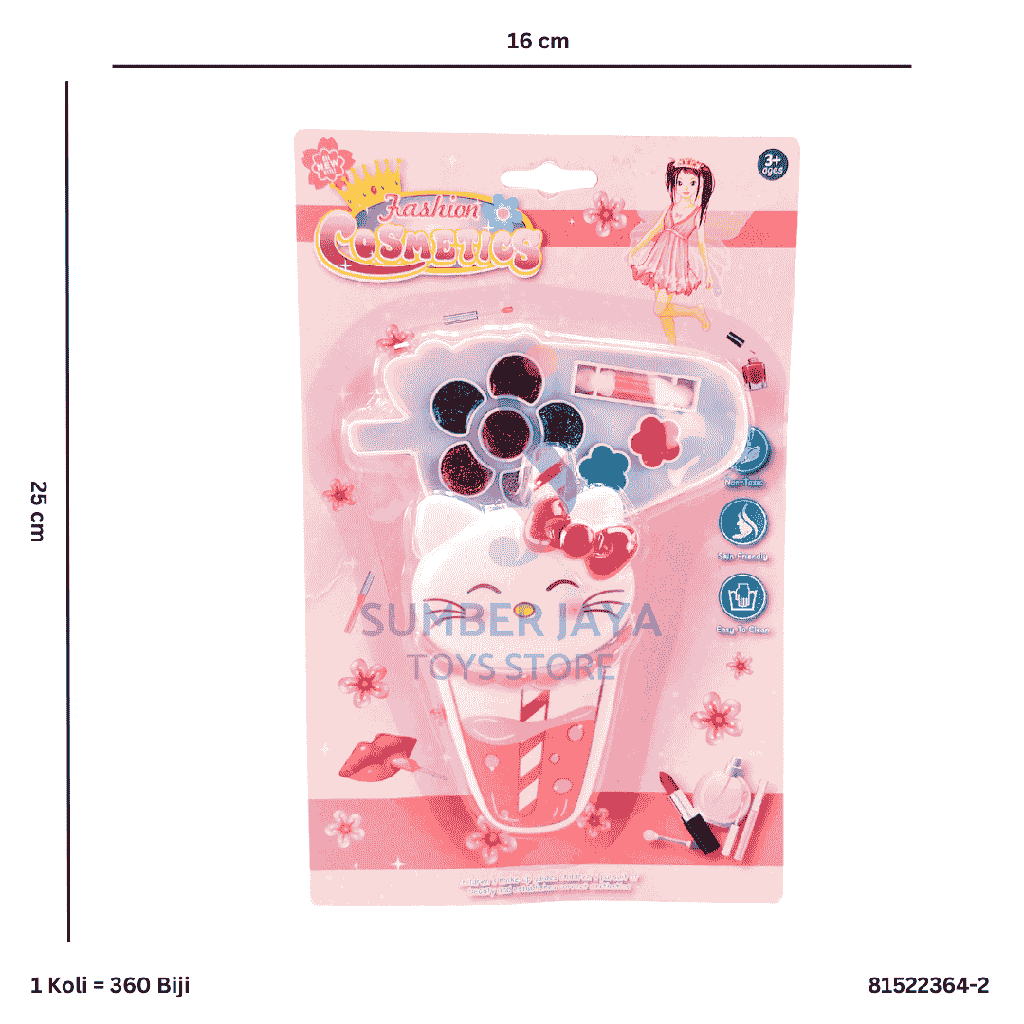BEAUTY MAKE UP HELLO KITTY 2364-2