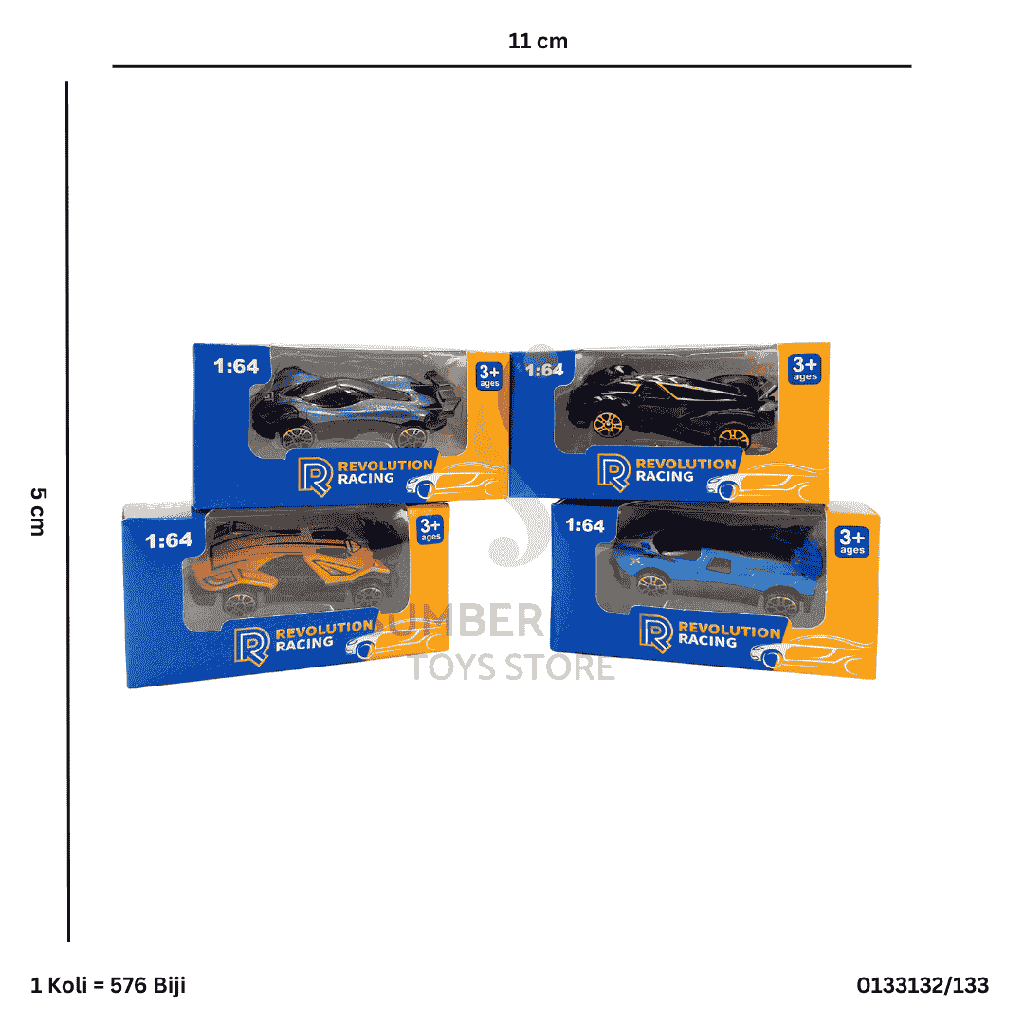 SLIDING ALLOY CAR 132/133