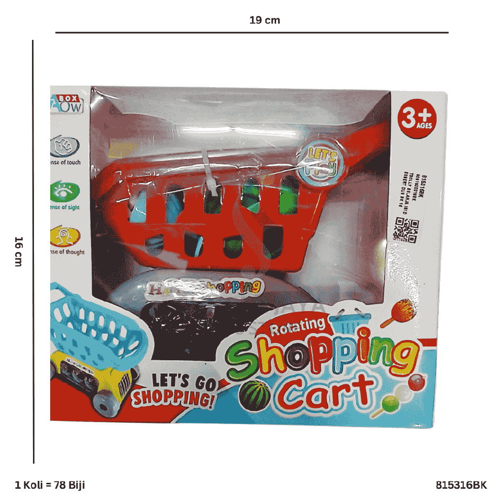 TROLLY BELANJA ISI DESSERT DUS BK 16